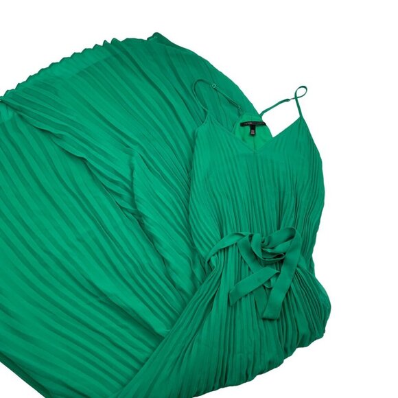 Victoria's Secret Kelly Green Spaghetti Strap Maxi Dress Women's Size Medium - Picture 3 of 8